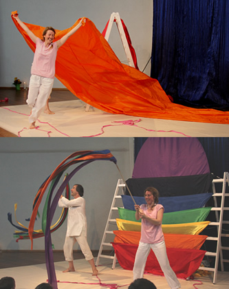 Am Zauberfluss der Farben - Theater EUKITEA